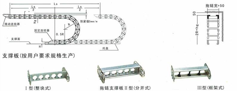 钢拖链参数